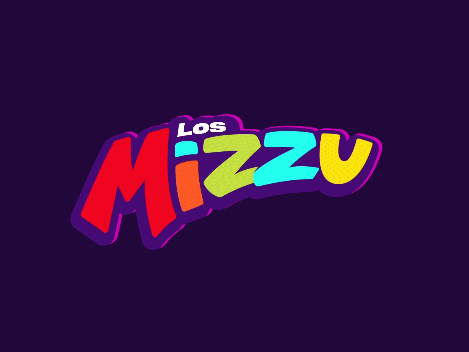 Los Mizzu animation branding kids logo logo animation logo kids motion