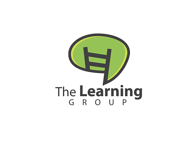 The Learning Group branding icon illustration logo