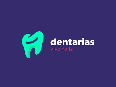 Dentarias branding dentist design icon logo