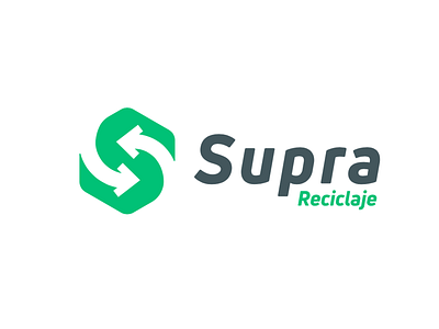 Supra - Logo branding illustration logo recycle