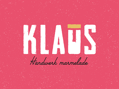Klaus Handwerk marmelade branding casero comida food handwork hecho a mano icon illustration jalea logo marmelade mermelada