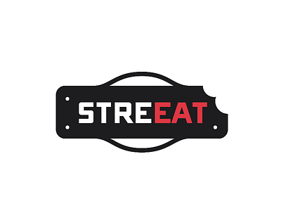 Streeat eat logo restaurant signal street