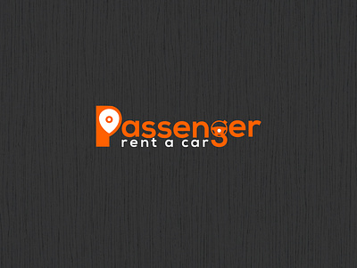 Passenger rent a car logo design branding design logo vector