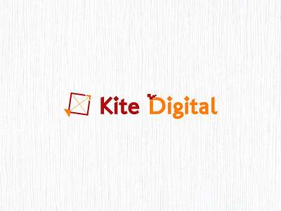 Kite Digital Logo branding design graphic design illustration logo vector