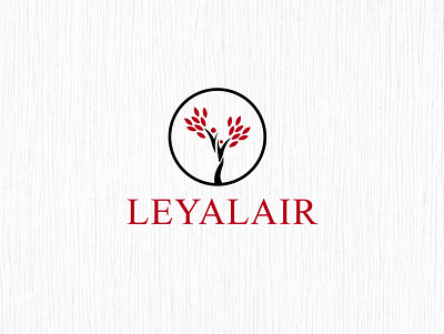 LeyaLair Logo Design branding design graphic design illustration logo vector