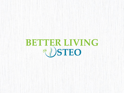 Better Living Osteo Logo Design