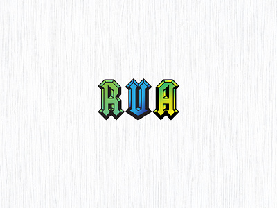 RUA Abstract Logo Design