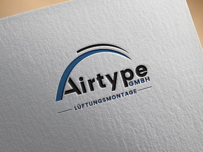 Airtype GMBH Logo Design branding design graphic design illustration logo typography vector