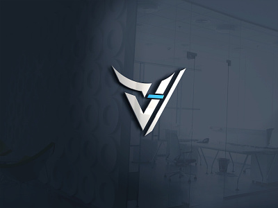 V Vh Letter Logo branding design graphic design illustration logo typography vector