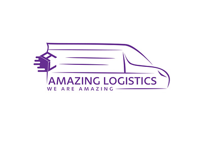 Amazing Logistics Logo Design branding design graphic design illustration logo typography vector