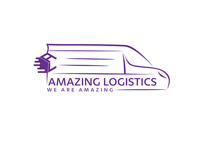Amazing Logistics Logo Design branding design graphic design illustration logo typography vector