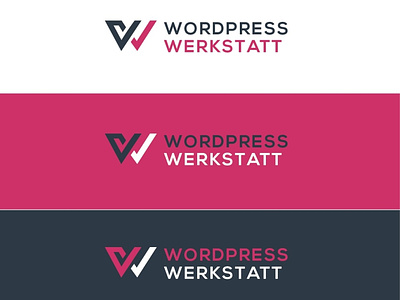 WordPress Werkstatt Logo Design branding design graphic design illustration logo typography vector