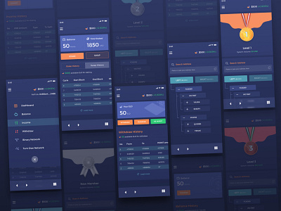 Decentralized Application Redesign app design app redesign blockchain crypto exchange crypto wallet cryptocurrency dapp ethereum ui ux webdesign