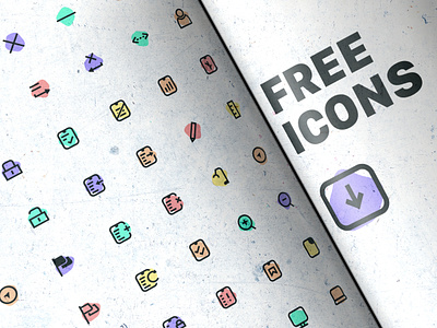 50 free Icons for management & documents app download flat icon free free psd freebie icon ios uiux web icon