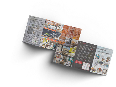 Brochure Design for a kitchen company branding