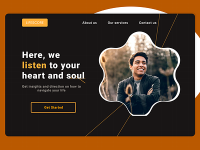 An online therapy website design
