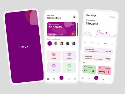 A digital card app (Payment solution)