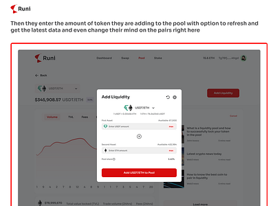 Liquidity pool