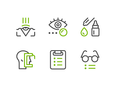 Ophthalmology Icons