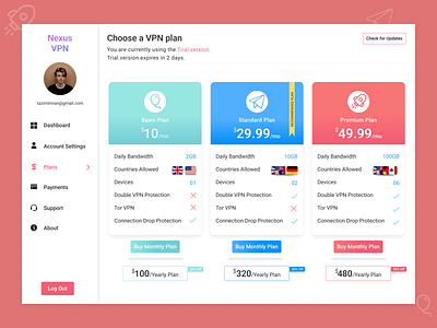 Daily UI - 30 : Pricing design ui