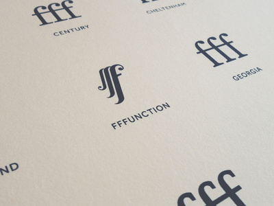 The long lost triple f ligature