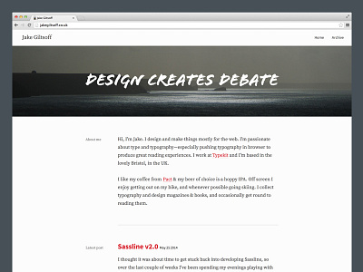 Website realign blog web design website