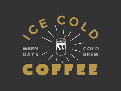 Warm days, cold brew coffee cold brew ice coffee shirt t-shirt tee tshirt
