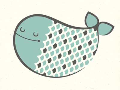 Felix, the fish fish illustration letterpress moetmoet