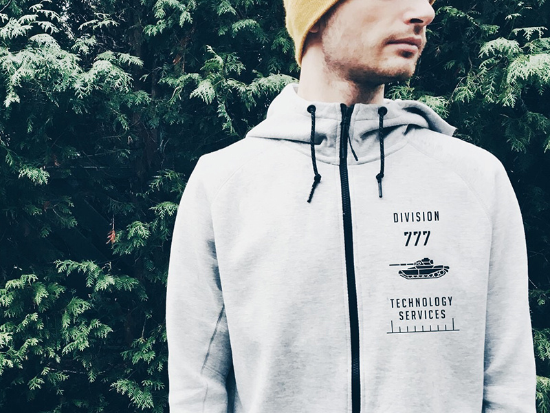 Technology Services hoodie technology inspiration tanks wot wargaming style iconography icon devision logo branding hoodie