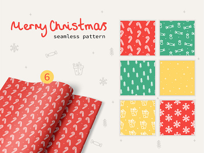 Christmas simple patterns collection
