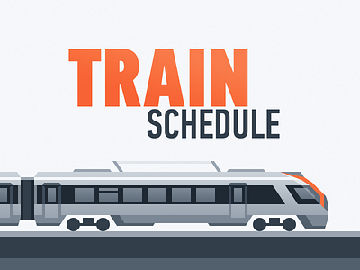 Train Schedule icon illustration look at me look at media railway schedule the village train