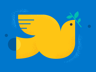 Peace Dove design illustration motion graphics peace