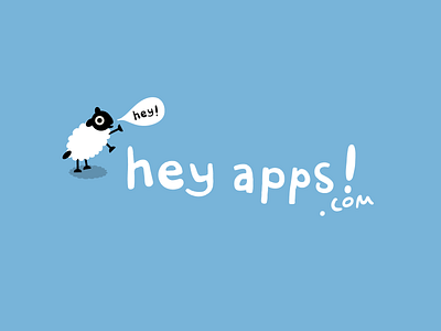 LOGO design - hey apps! design icon logo