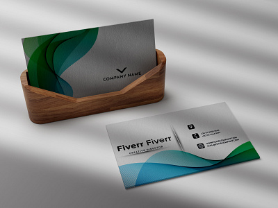 Business Card with Mockup banner business card design graphic design illustration logo typography vector visiting card
