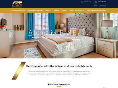 Website UI Design for Property Management Company design figma ui ux webdesign website