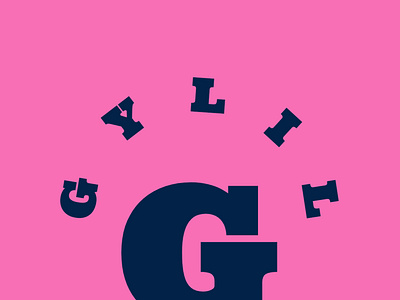 Art and Design GYLIL.com short Brand name Logo