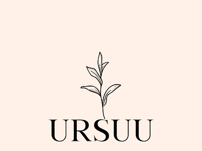 Art and Design URSUU.com short Brand name Logo