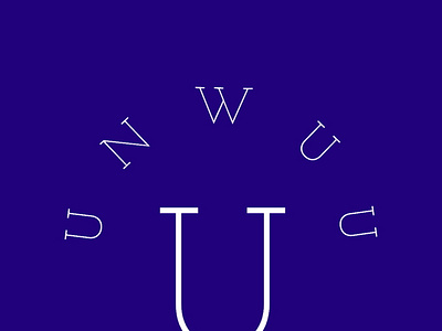 Community and Social UNWUU.com short Brand name Logo