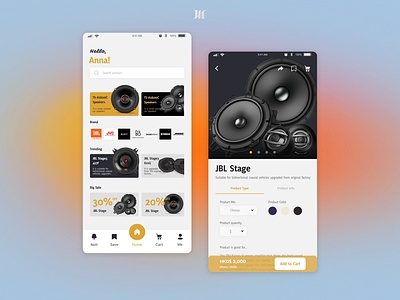 Soundtrack App - Landing Page and Product Display Page