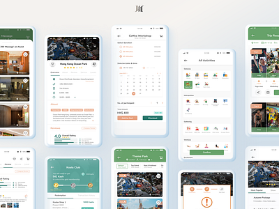 Travel & Leisure App Interfaces