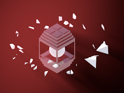 Looping Madness c4d cinema 4d gif isometric isopoly loop low poly