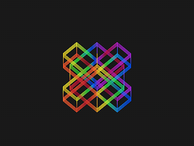 Color @2x c4d cinema 4d color design isometric isopoly low poly