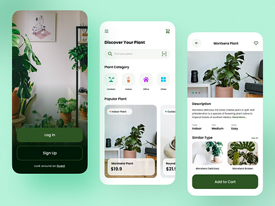 Plant shop mobile application