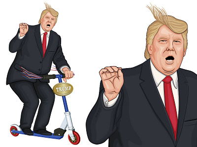 'Billionaires Ride Scooters' Graphic