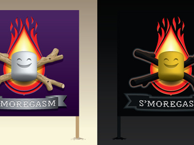 S'moregasm Sign Rendering