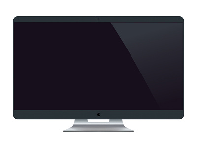 Apple Television Concept - Front View