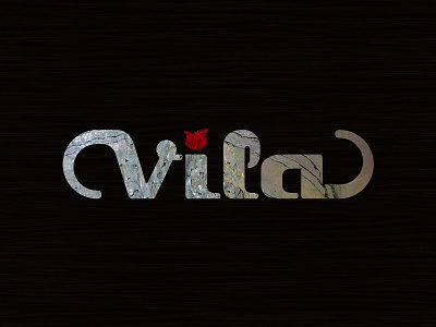 Vila Guitars Logo (v2 inlay) custom electric guitar inlay insert logo luthier solidbody