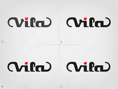 Vila Guitars Logo - iteration custom electric guitar inlay logo luthier solidbody