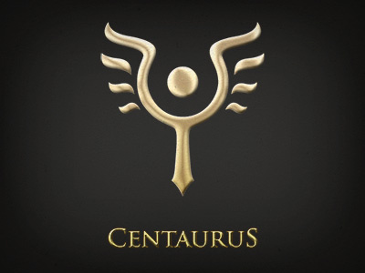 Centaurus logo centaurus faction infinity mmog mmorpg space universe