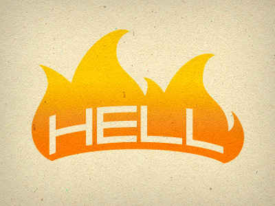 Hell amplificator flames guitar hell logo vector